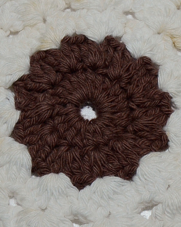 Toasted Marshmallow Dishcloth Crochet Pattern - Maggie's Crochet