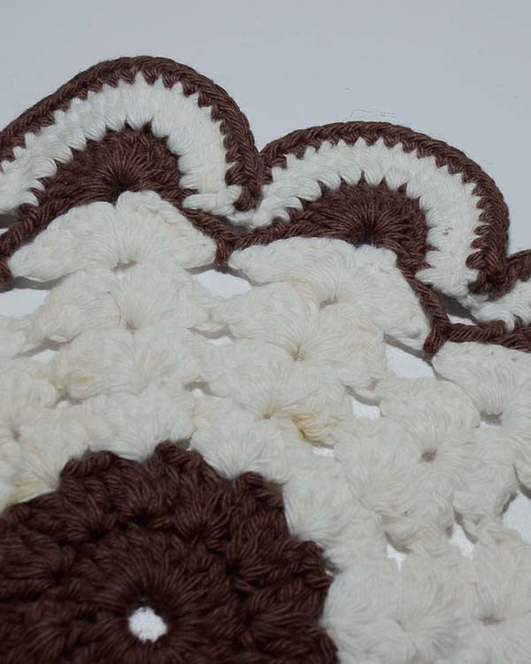 Toasted Marshmallow Dishcloth Crochet Pattern - Maggie's Crochet