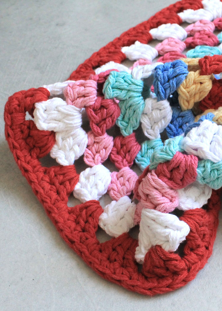 Easy Granny Rug Round Crochet Pattern for Beginners - Maggie's Crochet