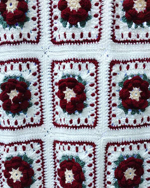 Garden Lace Afghans Crochet Pattern - Maggie's Crochet