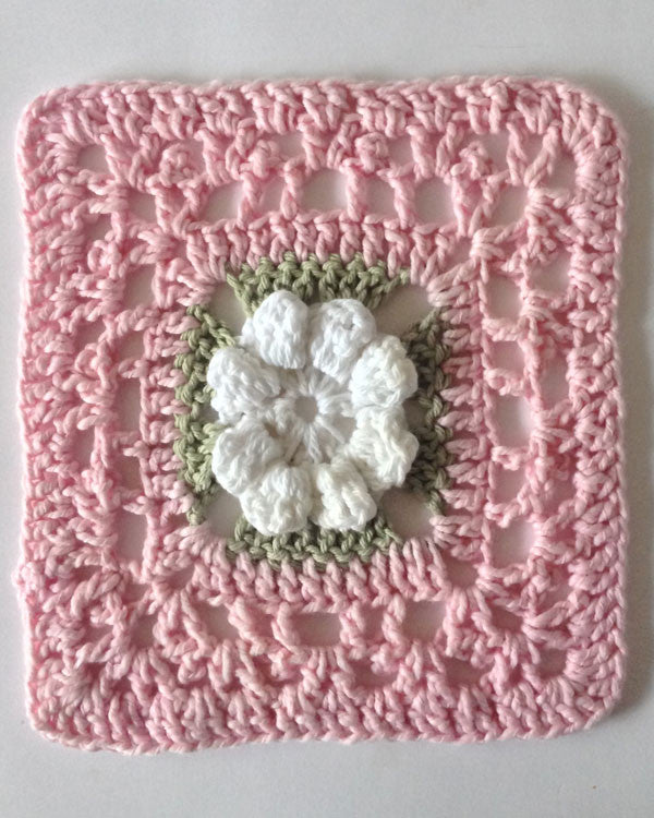 Floral Dishcloth Set Crochet Pattern - Maggie's Crochet