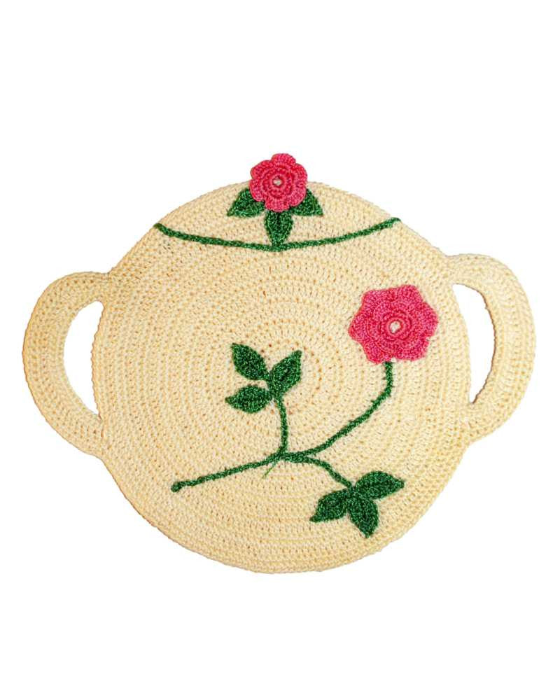 Vintage High Tea Potholders Crochet Pattern - Maggie's Crochet