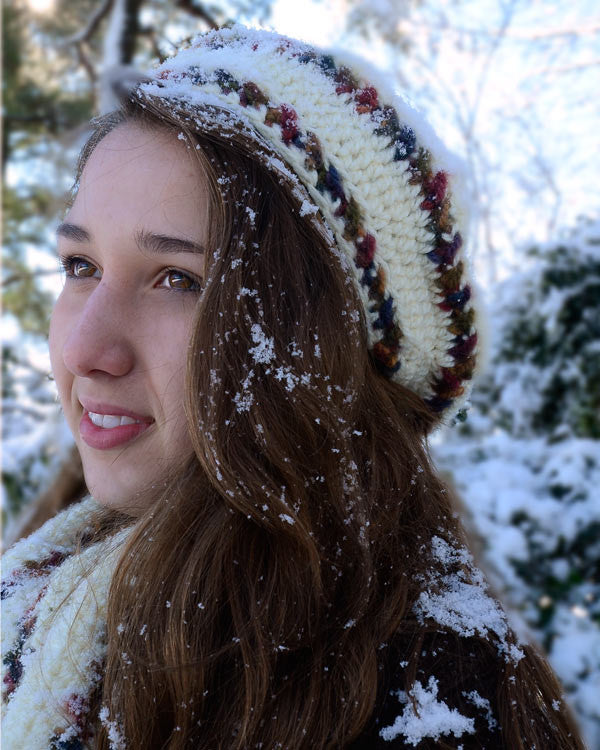 Jiffy Hat and Scarf Set - Maggie's Crochet