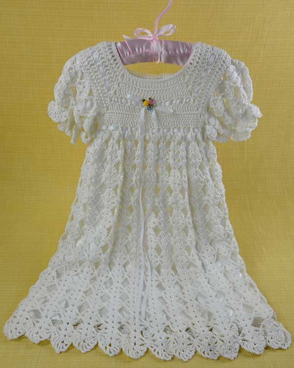 Blessed Christening Set Crochet Pattern - Maggie's Crochet