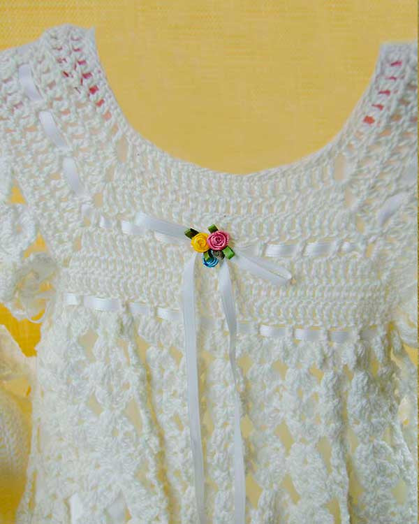 Blessed Christening Set Crochet Pattern - Maggie's Crochet