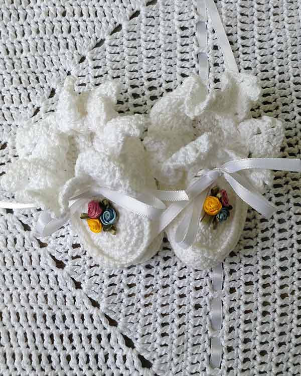 Blessed Christening Set Crochet Pattern - Maggie's Crochet