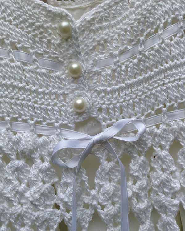 Blessed Christening Set Crochet Pattern - Maggie's Crochet