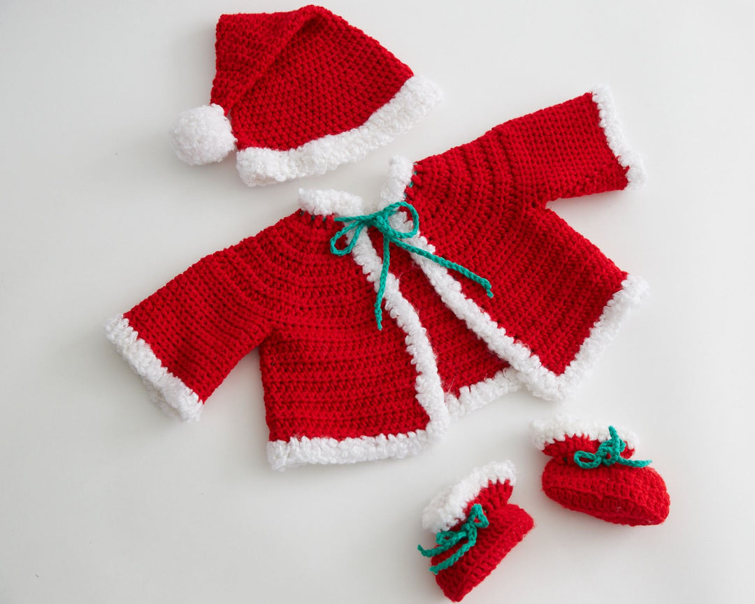 Santa Baby Set Crochet Pattern - Maggie's Crochet