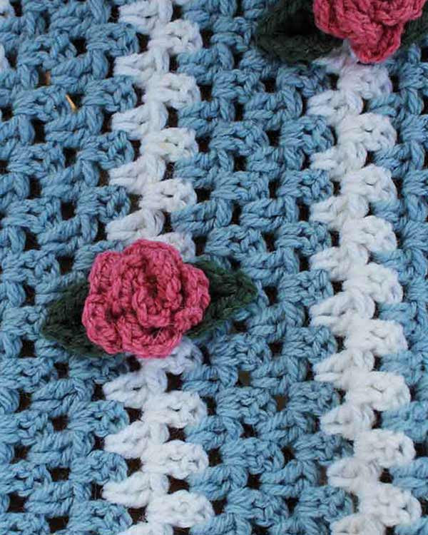 Garden Lace Afghans Crochet Pattern - Maggie's Crochet