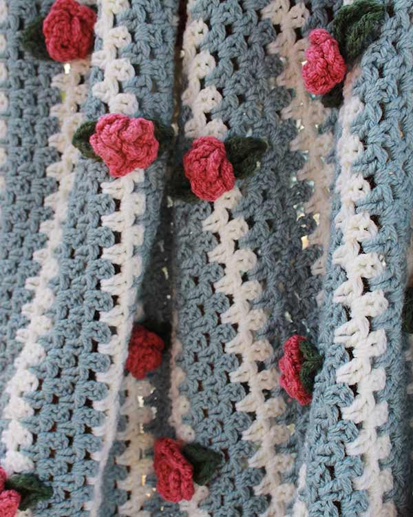 Garden Lace Afghans Crochet Pattern - Maggie's Crochet